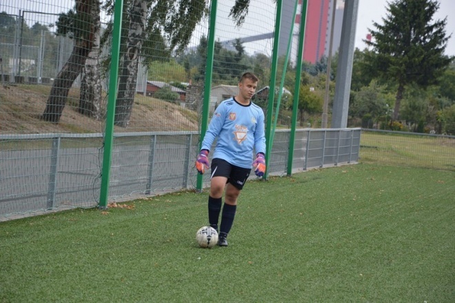 Liga wojewódzka juniorów: Korona Ostrołęka - Żyrardowianka [12.09.2015] - zdjęcie #8 - eOstroleka.pl