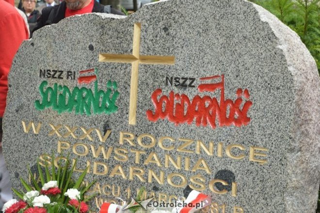 Obchody 35. rocznicy powstania NSZZ Solidarność [13.09.2015] - zdjęcie #63 - eOstroleka.pl