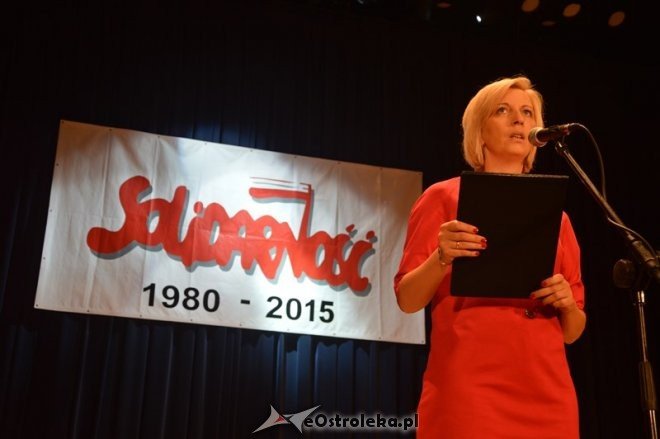 Obchody 35. rocznicy powstania NSZZ Solidarność [13.09.2015] - zdjęcie #15 - eOstroleka.pl