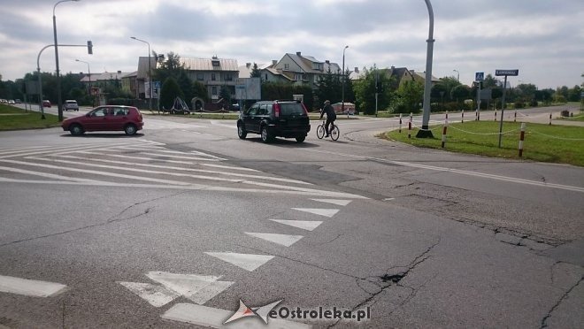 Uwaga kierowcy! Na tych ostrołęckich skrzyżowaniach o wypadek nie trudno [14.09.2015] - zdjęcie #1 - eOstroleka.pl