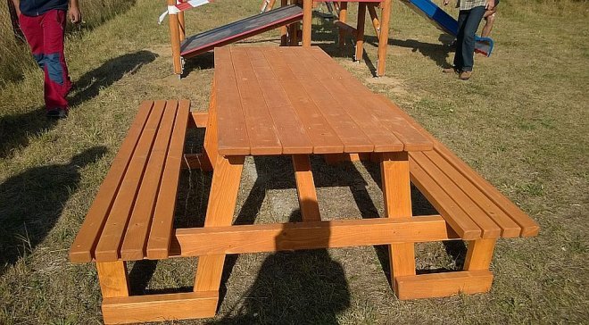 Gmina Olszewo-Borki: Nowe urządzenia na placach zabaw dla dzieci [16.09.2015] - zdjęcie #5 - eOstroleka.pl