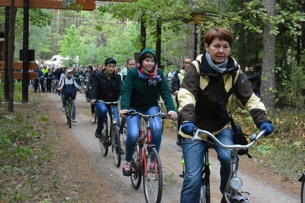 Łyse: Ponad 280 osób wzięło udział w Rajdzie Rowerowym „Wolność jest w naturze” [17.09.015] - zdjęcie #2 - eOstroleka.pl