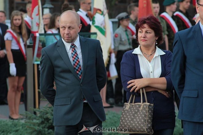 Ostrołęczanie uczcili pamięć ofiar II Wojny Światowej w 76. rocznicę zbrojnej agresji sowietów na Polskę [17.09.2015] - zdjęcie #8 - eOstroleka.pl