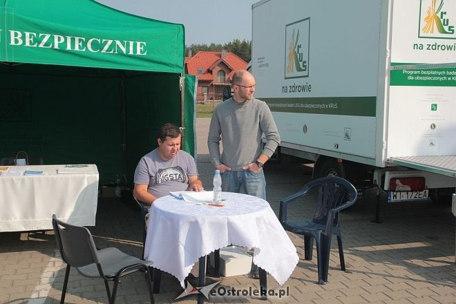 Mobilny gabinet USG w Łysych. Zainteresowanie bezpłatnymi badaniami jest ogromne [24.09.2015] - zdjęcie #43 - eOstroleka.pl