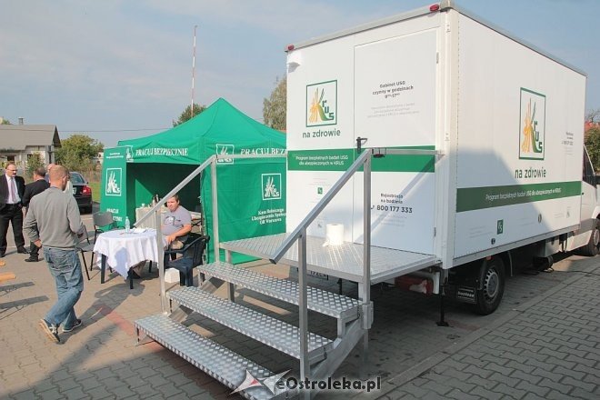 Mobilny gabinet USG w Łysych. Zainteresowanie bezpłatnymi badaniami jest ogromne [24.09.2015] - zdjęcie #39 - eOstroleka.pl