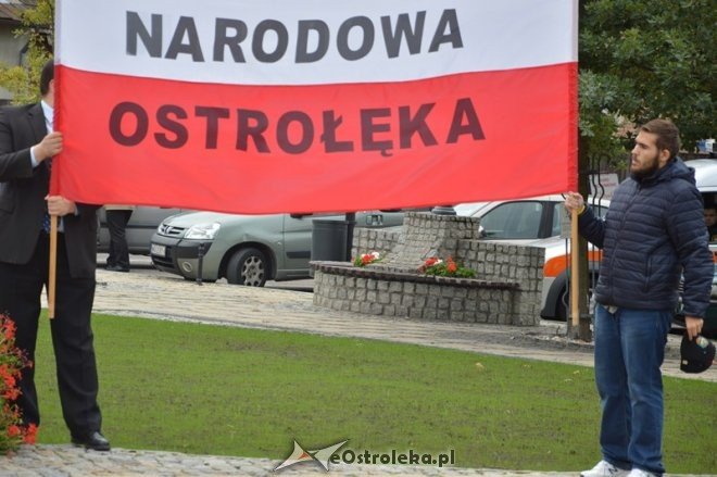 Protest przeciwko imigrantom [26.09.2015] - zdjęcie #11 - eOstroleka.pl