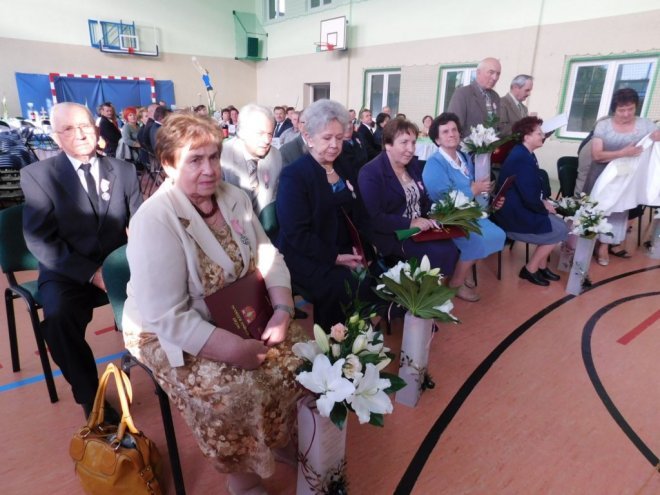 Złote i Srebrne Gody Mieszkańców Rzekunia [28.09.2015] - zdjęcie #21 - eOstroleka.pl