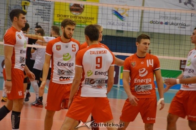 Energa Omis Ostrołęka - AGH Kraków (17.10.2015] - zdjęcie #1 - eOstroleka.pl