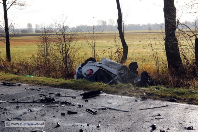 Ostrołęczanin poważnie ranny w wypadku pod Rydzewem [26.10.2015] - zdjęcie #4 - eOstroleka.pl