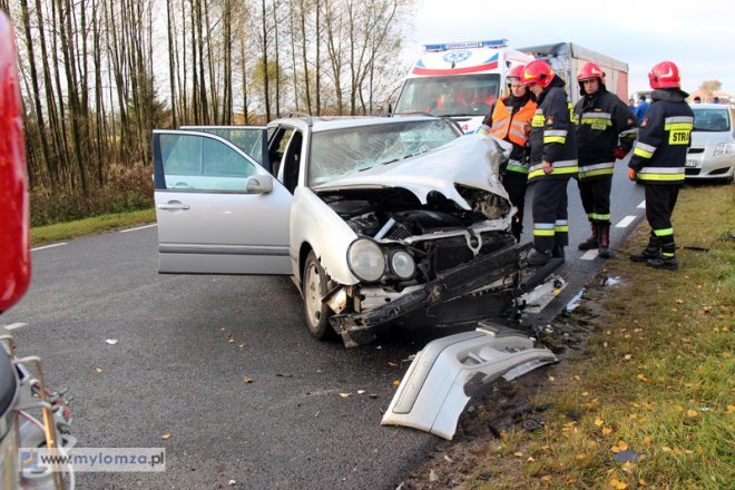 Ostrołęczanin poważnie ranny w wypadku pod Rydzewem [26.10.2015] - zdjęcie #5 - eOstroleka.pl