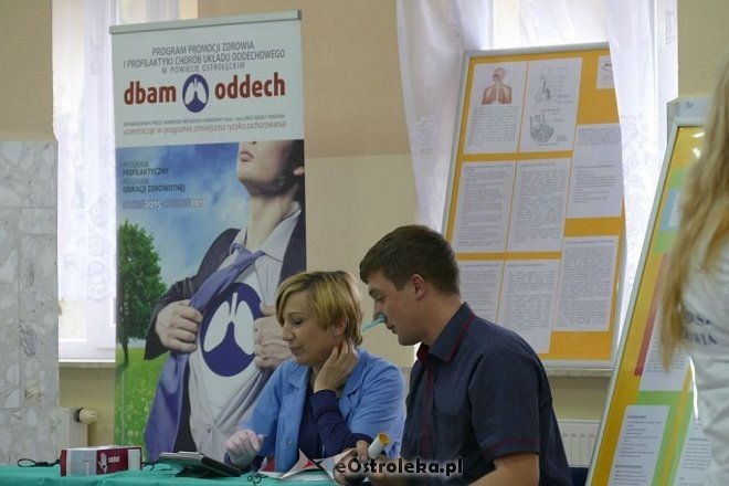 Profilaktyczna badania w ramach akcji „Dbam o oddech” w Czarni [29.10.2015] - zdjęcie #5 - eOstroleka.pl