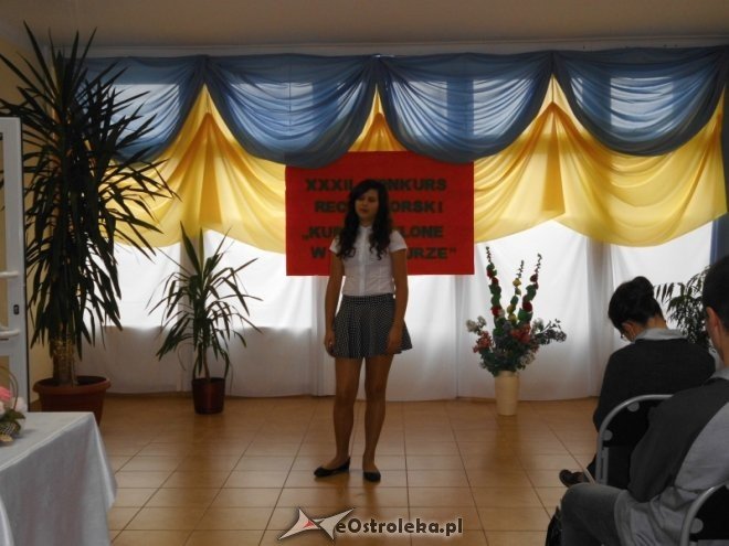 XXXII edycja konkursu recytatorskiego „Kurpie Zielone w Literaturze” [30.10.2015] - zdjęcie #1 - eOstroleka.pl