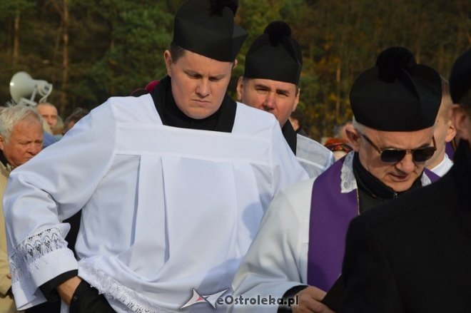 Uroczystość Wszystkich Świętych na cmentarzu parafialnym [01.11.2015] - zdjęcie #56 - eOstroleka.pl