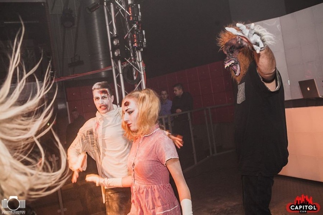 Halloween w Clubie Capitol Sypniewo [31.10.2015] - zdjęcie #118 - eOstroleka.pl