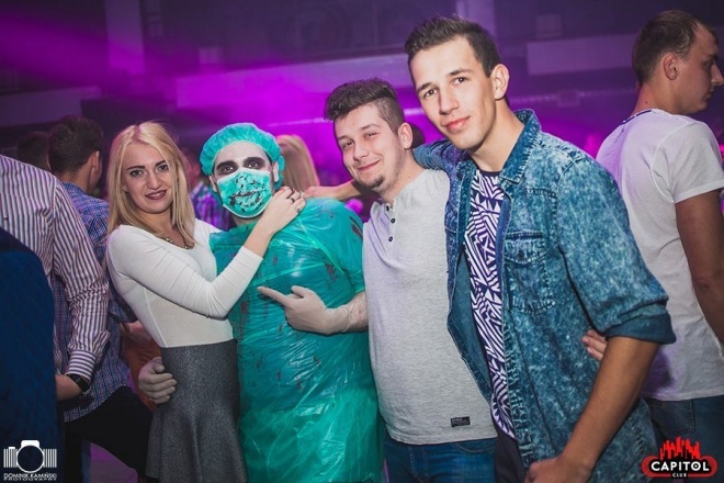Halloween w Clubie Capitol Sypniewo [31.10.2015] - zdjęcie #37 - eOstroleka.pl