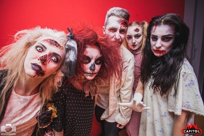 Halloween w Clubie Capitol Sypniewo [31.10.2015] - zdjęcie #36 - eOstroleka.pl