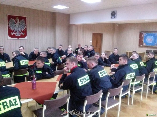 Strażacy ochotnicy z Czerwina, Kadzidła i Myszyńca przeszkoleni [03.11.2015] - zdjęcie #27 - eOstroleka.pl