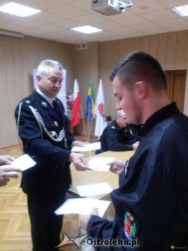Strażacy ochotnicy z Czerwina, Kadzidła i Myszyńca przeszkoleni [03.11.2015] - zdjęcie #1 - eOstroleka.pl