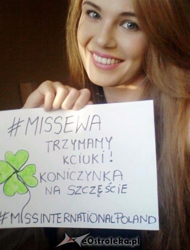 Miss International 2015: Koniczynki na szczęście dla Ewy Mielnickiej [04.11.2015] - zdjęcie #3 - eOstroleka.pl
