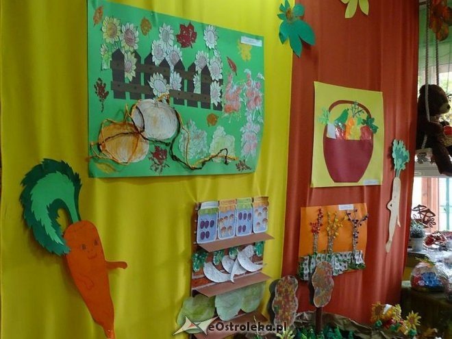 Konkurs plastyczny „W jesiennym ogrodzie” w Krainie Misiów [05.11.2015] - zdjęcie #7 - eOstroleka.pl