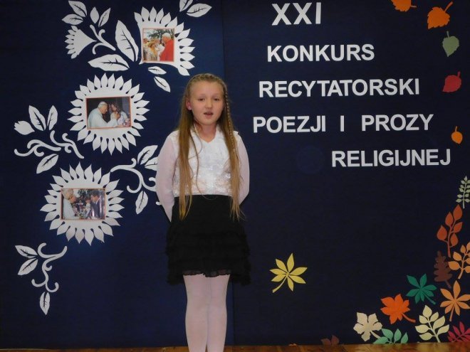 XXI  Międzyszkolny Konkurs Recytatorski Poezji i Prozy Religijnej w ostrołęckiej „dziesiątce” [07.11.2015] - zdjęcie #43 - eOstroleka.pl