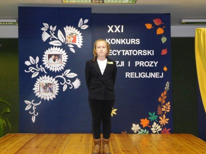 XXI  Międzyszkolny Konkurs Recytatorski Poezji i Prozy Religijnej w ostrołęckiej „dziesiątce” [07.11.2015] - zdjęcie #18 - eOstroleka.pl