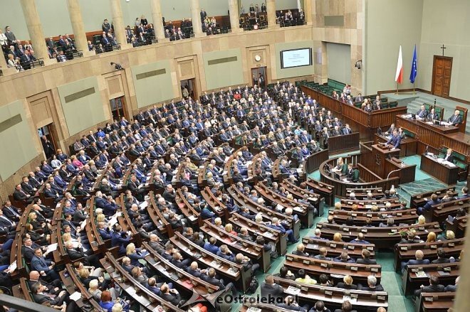 Posłowie VIII kadencji złożyli ślubowanie. Marek Kuchciński marszałkiem [12.11.2015] - zdjęcie #85 - eOstroleka.pl