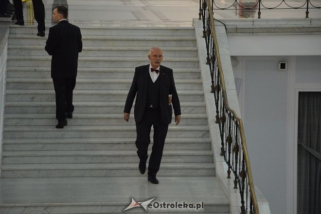 Posłowie VIII kadencji złożyli ślubowanie. Marek Kuchciński marszałkiem [12.11.2015] - zdjęcie #15 - eOstroleka.pl