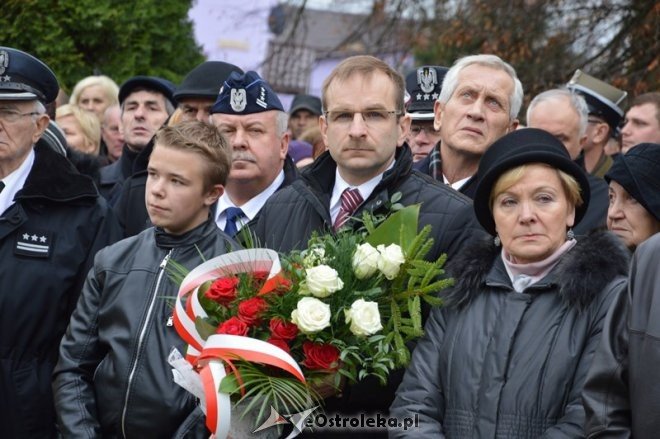 Uroczystości upamiętaniające Mirosława Karpińskiego - Goworowo [15.11.2015] - zdjęcie #40 - eOstroleka.pl