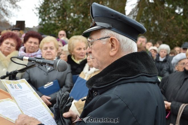 Uroczystości upamiętaniające Mirosława Karpińskiego - Goworowo [15.11.2015] - zdjęcie #13 - eOstroleka.pl