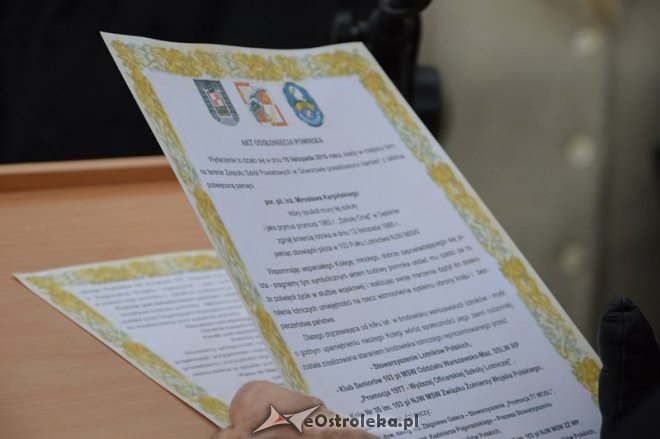 Uroczystości upamiętaniające Mirosława Karpińskiego - Goworowo [15.11.2015] - zdjęcie #12 - eOstroleka.pl