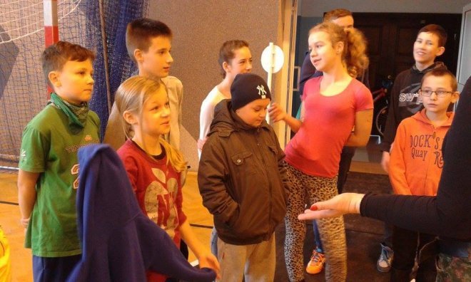 Mobilne miasteczko rowerowe w ostrołęckiej „dziesiątce” [16.11.2015] - zdjęcie #82 - eOstroleka.pl