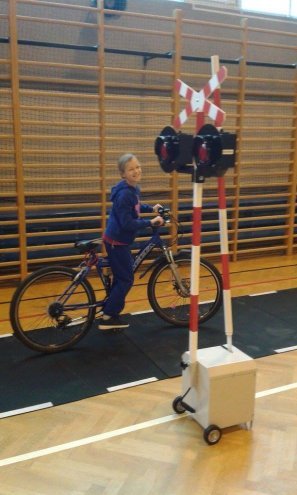 Mobilne miasteczko rowerowe w ostrołęckiej „dziesiątce” [16.11.2015] - zdjęcie #4 - eOstroleka.pl