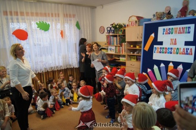 Pasowanie na przedszkolaka w Olszewie-Borkach [16.11.2015] - zdjęcie #3 - eOstroleka.pl