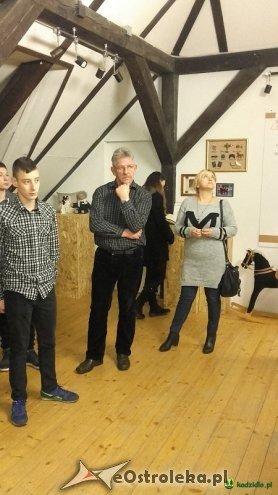 Gimnazjaliści z Kadzidła i Chudka w Muzeum Historii Żydów Polskich [01.12.2015] - zdjęcie #3 - eOstroleka.pl