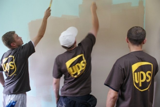 UPS remontuje Dom Dziecka (19.09.09) - zdjęcie #1 - eOstroleka.pl