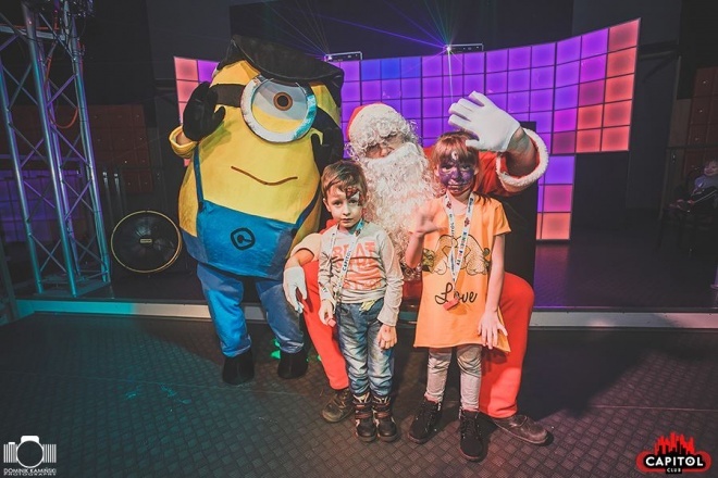 Kinder Party, Minionki i Mikołaj w Clubie Capitol [06.12.2015] - zdjęcie #268 - eOstroleka.pl