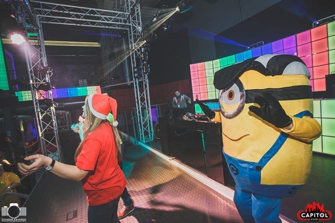 Kinder Party, Minionki i Mikołaj w Clubie Capitol [06.12.2015] - zdjęcie #228 - eOstroleka.pl