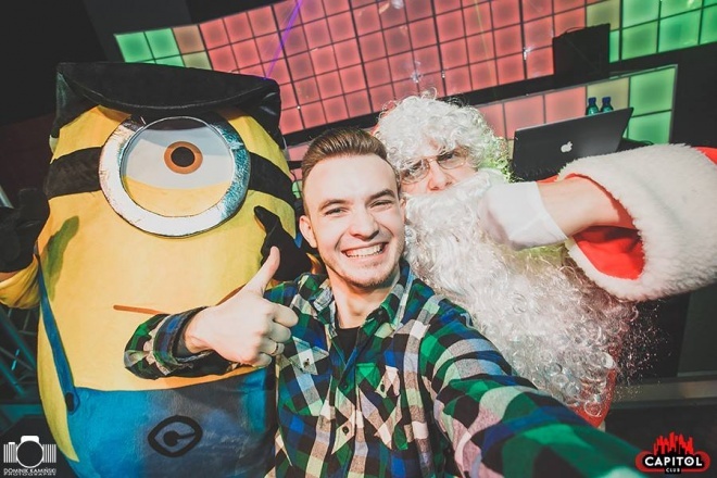 Kinder Party, Minionki i Mikołaj w Clubie Capitol [06.12.2015] - zdjęcie #216 - eOstroleka.pl