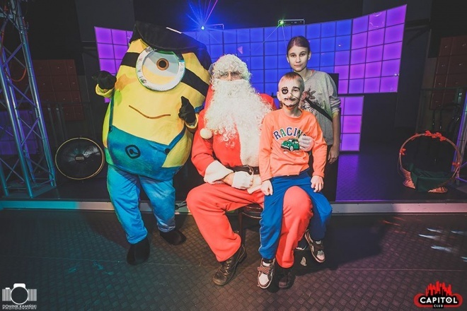 Kinder Party, Minionki i Mikołaj w Clubie Capitol [06.12.2015] - zdjęcie #150 - eOstroleka.pl