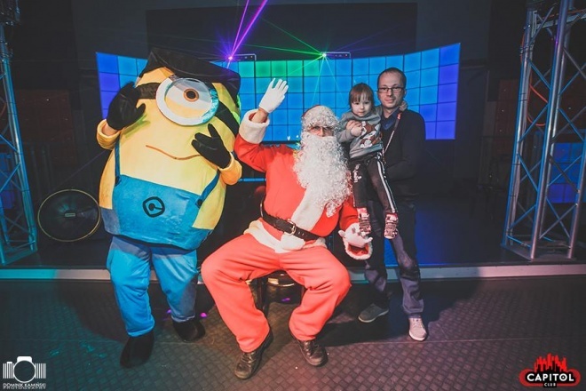 Kinder Party, Minionki i Mikołaj w Clubie Capitol [06.12.2015] - zdjęcie #105 - eOstroleka.pl