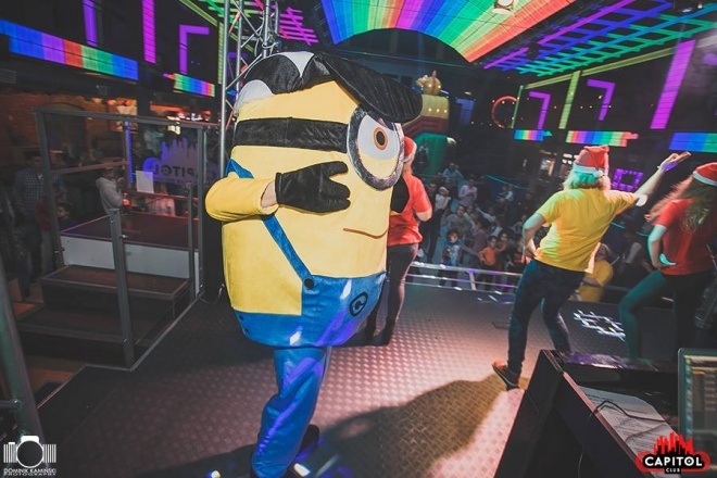 Kinder Party, Minionki i Mikołaj w Clubie Capitol [06.12.2015] - zdjęcie #85 - eOstroleka.pl