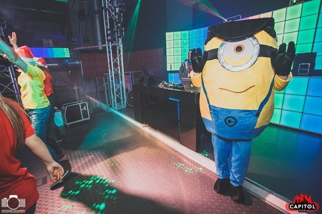 Kinder Party, Minionki i Mikołaj w Clubie Capitol [06.12.2015] - zdjęcie #151 - eOstroleka.pl