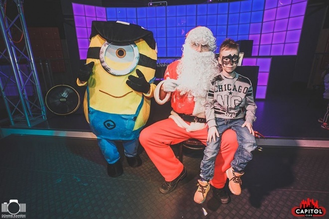 Kinder Party, Minionki i Mikołaj w Clubie Capitol [06.12.2015] - zdjęcie #92 - eOstroleka.pl