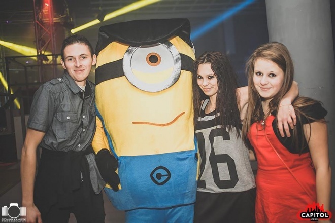 Kinder Party, Minionki i Mikołaj w Clubie Capitol [06.12.2015] - zdjęcie #75 - eOstroleka.pl