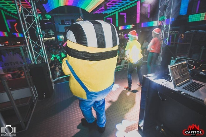 Kinder Party, Minionki i Mikołaj w Clubie Capitol [06.12.2015] - zdjęcie #64 - eOstroleka.pl