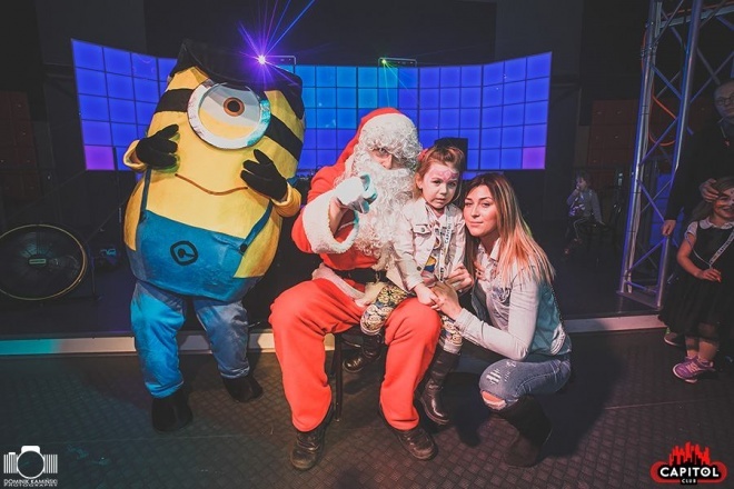 Kinder Party, Minionki i Mikołaj w Clubie Capitol [06.12.2015] - zdjęcie #191 - eOstroleka.pl