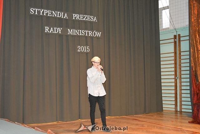 Ostrołęka: Stypendia Prezesa Rady Ministrów rozdane [07.12.2015] - zdjęcie #28 - eOstroleka.pl