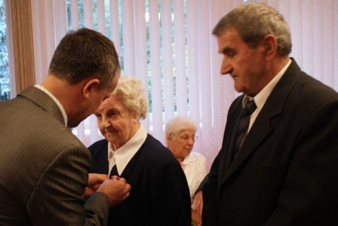 Świętowali złote gody (25.09.09) - zdjęcie #13 - eOstroleka.pl