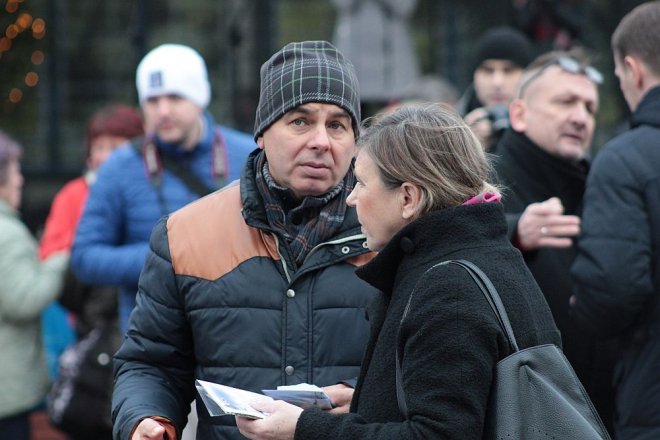 Ostrołęka: Wigilia Miejska 2015 [19.12.2015] - zdjęcie #27 - eOstroleka.pl